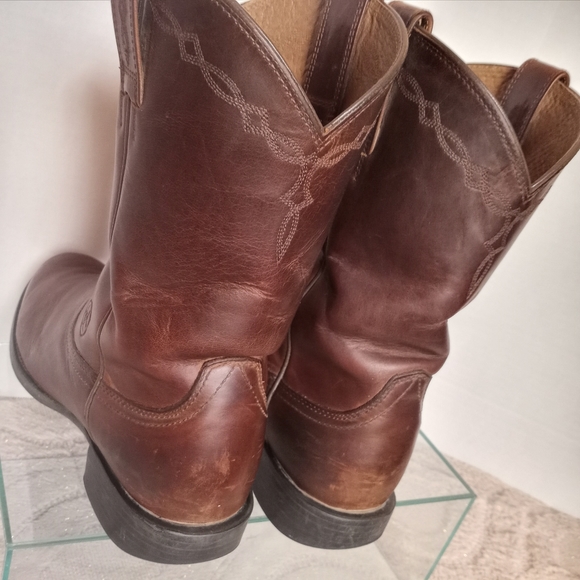 Ariat Men Brown Boots Size 9 - Picture 6 of 12